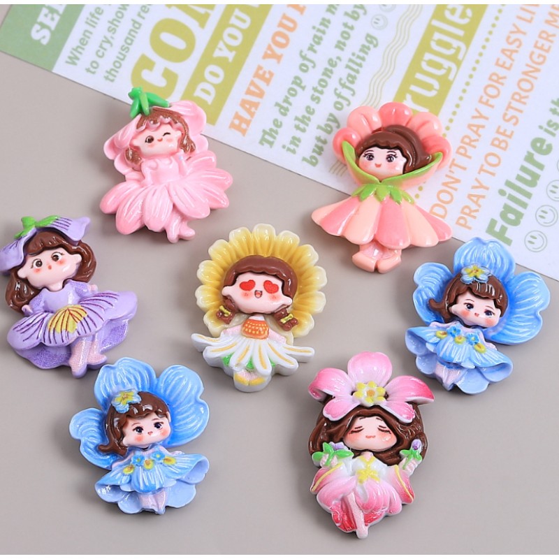 Resin Charms Factory - Princess Cabochon Slime Accessories