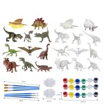 Painting Kit Factory - 3D Dinosaur PVC Animal Figures