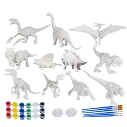 Painting Kit Factory - 3D Dinosaur PVC Animal Figures