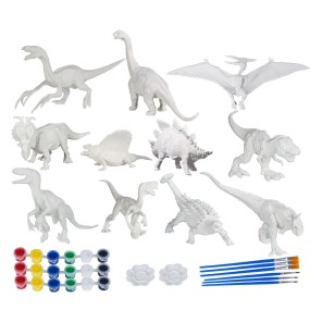 Painting Kit Factory - 3D Dinosaur PVC Animal Figures