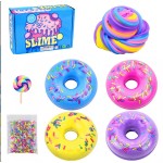 Slime Charms Manufacturer - 4pcs Donut Cotton Sprinkles