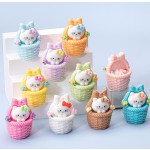 Cat Figures Factory - Flower Basket Car Desktop Ornaments