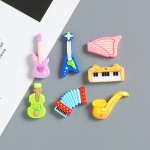 Music Charms Manufacturer - Piano Theme Resin Slime Decor