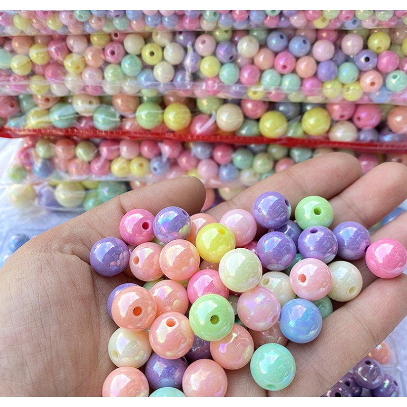 Acrylic Beads Manufacturer - 500g Pearl Beads for Jewelry