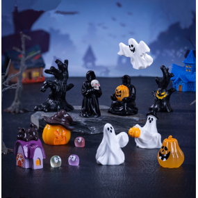 Halloween Figures Factory - Pumpkin Ghost Resin Crafts