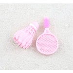 Sport Charms Factory - Badminton Ball Keychain Accessories