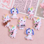 Unicorn Charms Factory - Music Kawaii Cartoon Resin Dolls