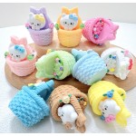 Cat Figures Factory - Flower Basket Car Desktop Ornaments