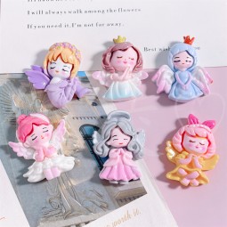 Resin Charms Factory - Cute Girl Princess Hair Clip