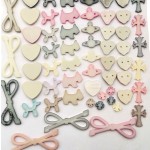 Rhinestone Charms Manufacturer - Diamond Dog Bowknot Keychain