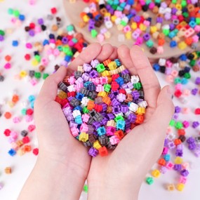Diamond Beads Manufacturer - 6-8mm Mini Blocks Building Beads