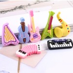 Music Charms Manufacturer - Piano Theme Resin Slime Decor