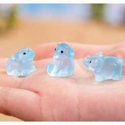 Glow Charms Manufacturer - Elephant Resin Dollhouse Figures