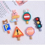 Traffic Charms Manufacturer - Road Sign Flatback Phone Case
