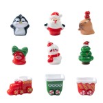 Christmas Crafts Factory - 3D Santa Snowman Miniature