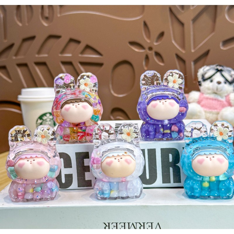 Resin Crafts Factory - Fluid Glitter Cartoon Home Decor