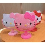 DIY Mirror Manufacturer - Plastic Diamond Girl Mirror