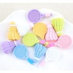 Sport Charms Factory - Badminton Ball Keychain Accessories