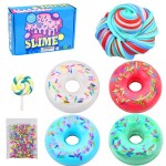 Slime Charms Manufacturer - 4pcs Donut Cotton Sprinkles