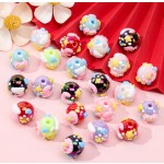 Hand-painted Beads Manufacturer - Acrylic Loose Beads for Jewelry