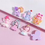 Resin Charms Factory - Cute Girl Princess Hair Clip
