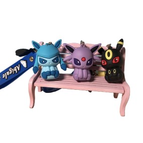 Anime Keychain Supplier - OEM Custom 3D Eevee