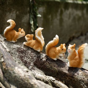 Squirrel Decor Manufacturer - Animal Miniature Landscape