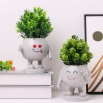 Smile Face Planter Manufacturer - Human Face Flower Pot