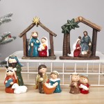Catholic Nativity Factory - Mini Holy Family Christmas Set