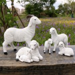 Sheep Family Manufacturer - Muslim Festival Resin Ornament