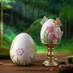 Easter Egg Factory - Classic Resin Egg Sculpture Decor