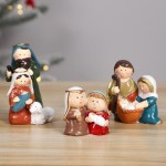 Catholic Nativity Factory - Mini Holy Family Christmas Set