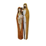 Nativity Figurine Manufacturer - Wooden Finish Holy Family