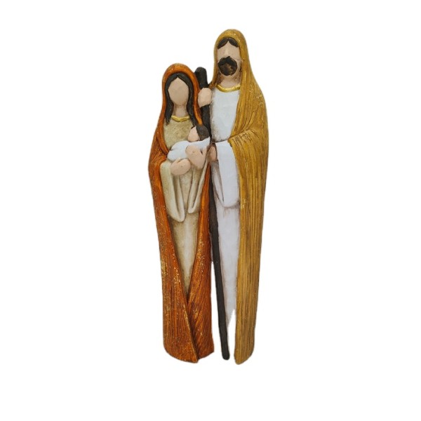 Nativity Figurine Manufacturer - Wooden Finish Holy Family