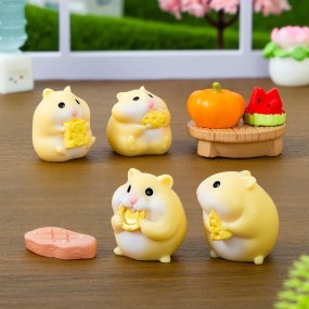Hamster Decor Factory - Kawaii Mouse Pet House Ornament