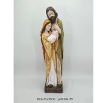 Nativity Figurine Manufacturer - Wooden Finish Holy Family