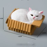 Cat Statue Factory - Cartoon Kitten Car Decor Ornament