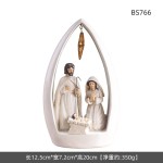 Holy Family Statue Factory - Cartoon Nativity Set Gift