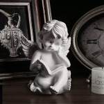 Angel Statue Factory - Reading Cupid Wedding Centerpiece