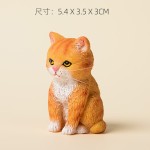 Cat Figurine Manufacturer - Mini Kitten Dollhouse Ornament