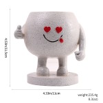 Smile Face Planter Manufacturer - Human Face Flower Pot