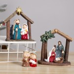 Catholic Nativity Factory - Mini Holy Family Christmas Set