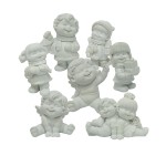 Cherub Ornament Factory - Mini Angel Couple Christmas Decor