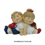 Cherub Ornament Factory - Mini Angel Couple Christmas Decor