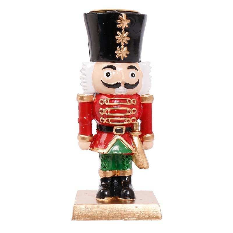 Nutcracker Manufacturer - Candle Holder Tabletop Ornament