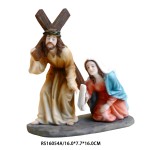 Jesus Cross Manufacturer - Polyresin Holy Family Sculpture