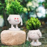 Smile Face Planter Manufacturer - Human Face Flower Pot