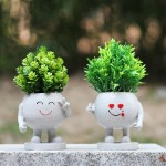 Smile Face Planter Manufacturer - Human Face Flower Pot