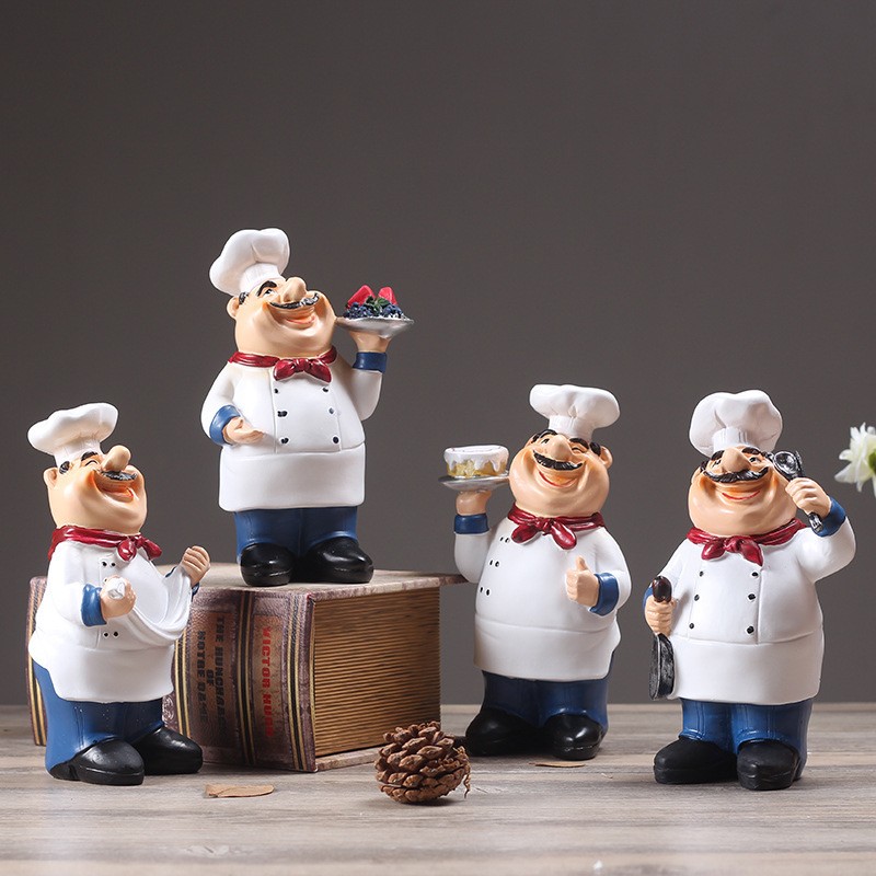 Humor Chef Manufacturer - Fat Chef Tabletop Ornament
