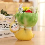 Rabbit Planter Factory - Resin Bunny Flower Pot Ornament